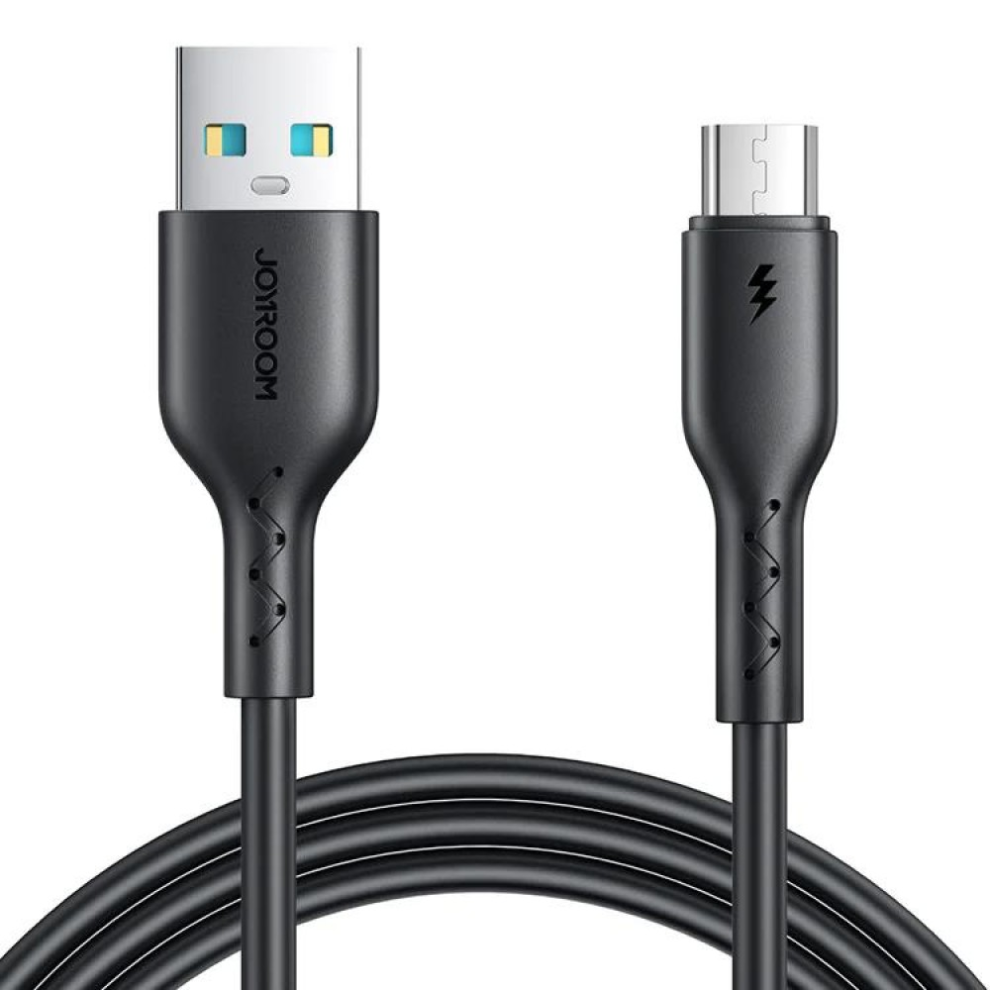 Joyroom Sa26-Am3 Flash-Charge Series 3A Fast Charging Data Cable (Usb-A To Micro) 1M Black 5061060509129