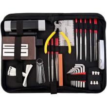 Repair Tool Set, 57 Pieces Guitar Tool Kit with Carry Bag