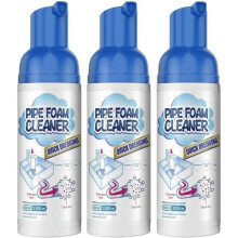 Foam Drain Cleaners, Deodorant and Foam Drain Unblocker for Toilets, Sinks