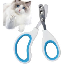 Cat Clippers, Pet Nail Clippers with Double Hole Design, Portable and Safe - Nail Clippers for Indoor Cats