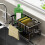 Sponge Holder - Unspecified - Sink Organizer - Carbon Steel - Black - Self Draining 1