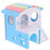 Hamster dobbeltdækker gemmested PVC hus 17x15,5x15cm 1