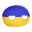 Jucărie de pluș Polandball cu breloc 10cm 1