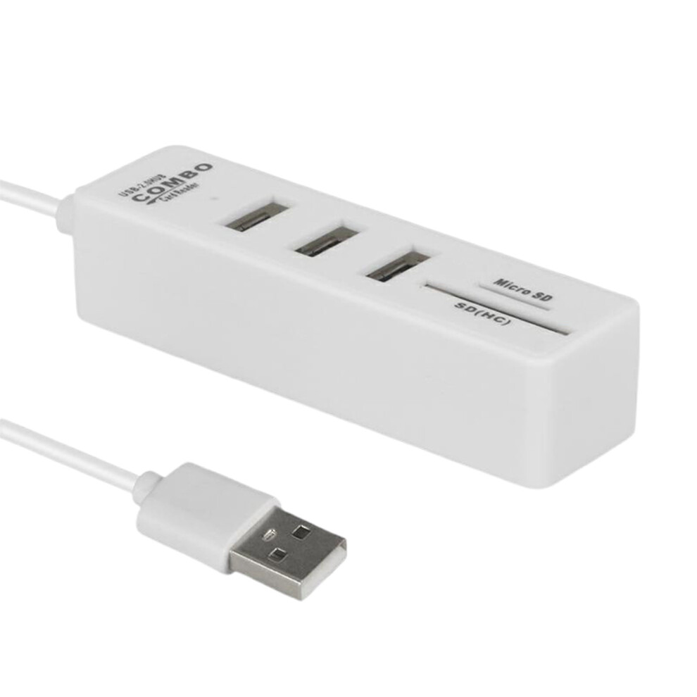 Usb 2.0 5-Port Hub With Card Reader 9377112011387