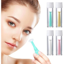 4pcs Silicone Contact Lens Remover Tools for Soft and Hard Contact Lenses, with Portable Suction Cup