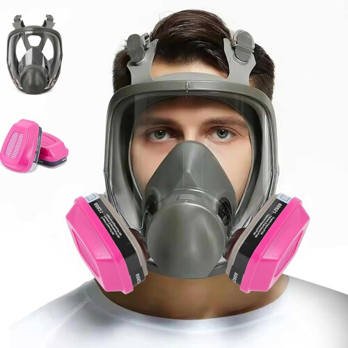 Adjustable Protective Face Mask For Various Head Size Reusable 2