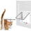 Cat Flap - Unspecified - XL - 4 Way - ABS Plastic - 28 x 25 x 5.5 cm 1