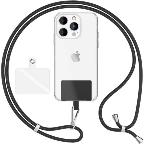 Universal Cell Phone Lanyard, Neck Strap for Smartphone Case, Adjustable Chain Keychain with[S9]