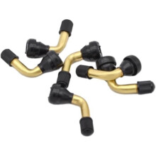 Pieces Tubeless Tire Valve, 90 Degree Brass Valve for Tubeless Tires, PVR70 Motorcycle Valve Adapter Adapter