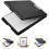 A4 Plastic Clipboard Note Holder Paper Storage Box Document Holder Rigid Sheet Holder for 35*24*2cm 1