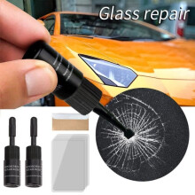 Car Window Glass Crack Chip Resin Windshield Repair Windscreen Repair DIY Tool Kit30ml Ahuhaok3916