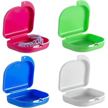 Denture Storage Box - Candy Color - 4PCS