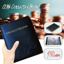 Collectible album - Black - 480 pieces - PVC - Leather - Dimensions 200x155x35 mm