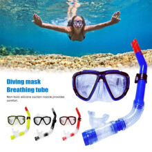 Diving Mask - MOOHOP - Full Face - Silicone - ABS - PVC - Blue