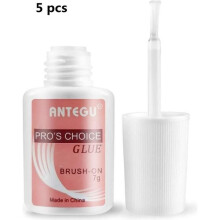 Pcs Extra Strong Nail Glue - Brush Included, 7g Nail Extension Glue, For Acrylic Tips & False Nail Glue