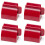 Toothpaste tube squeezer, 4 pieces, with pipe wrench 1