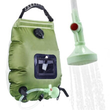 5 gallon/20L Camping Solar Shower Bag - Camping Shower Bag with 45C Hot Water Temperature Hiking Climbing