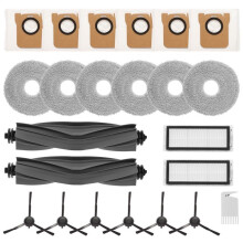 Nuo Desire Accessories Kit for Dreame L20 Ultra/Dreame X20 Ultra Robot Vacuum Cleaner Replacement Parts 23 Packs