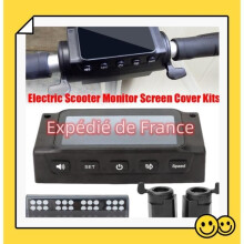 Display Cover for Kugoo Electric Scooter - MOOHOP - Black - Wear-resistant - Plastic Housing