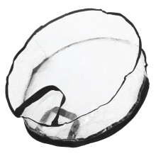 Przezroczysta torba do przechowywania wieńców o średnicy 60 cm