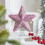 Purple Foam Christmas Tree Topper Star 20cm 1