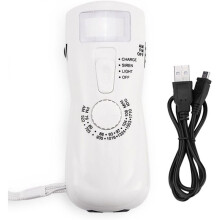 Portable Emergency Hand Crank Dynamo Power Supply AM/FM Radio with Flashlight Compass