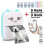 Mini Portable Bluetooth Thermal Printer, Mobile Photo Pocket Printer, Android/iOS Compatible, 8 Paper Rolls - Blue 1