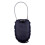 Cable Combination Padlock, Ski Lock, Stroller Lock, Cable Lock, 90cm / 2.4mm (Diameter) Steel Retrac 3