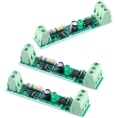 Easy Wiring Optocoupler Isolator Module for Detecting-3pcs