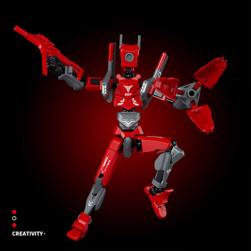 Titan13 Actionfigur med flera led