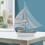 Nautical sailboat model marine style 1 piece 1
