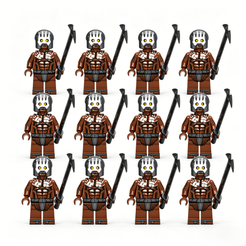 Orcs Strong Orcs Berserker Building Toy Childrens Gift 1