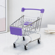 Mini chariot de supermarché pour enfants – Jeu de rôle résistant