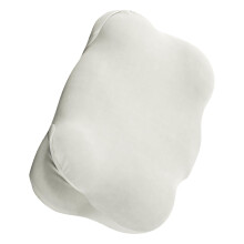 Breathable Cloud Pillow Contoured Shape Ergonomic Memory-White