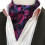 Herrenkrawatte mit Paisleymuster aus Polyester, 117 cm 1
