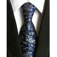 Herrenkrawatte mit Paisley-Jacquardmuster, 146 cm