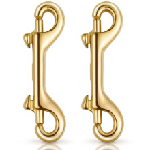 Lobster Claw Clasp Brass Golden 2 Pieces