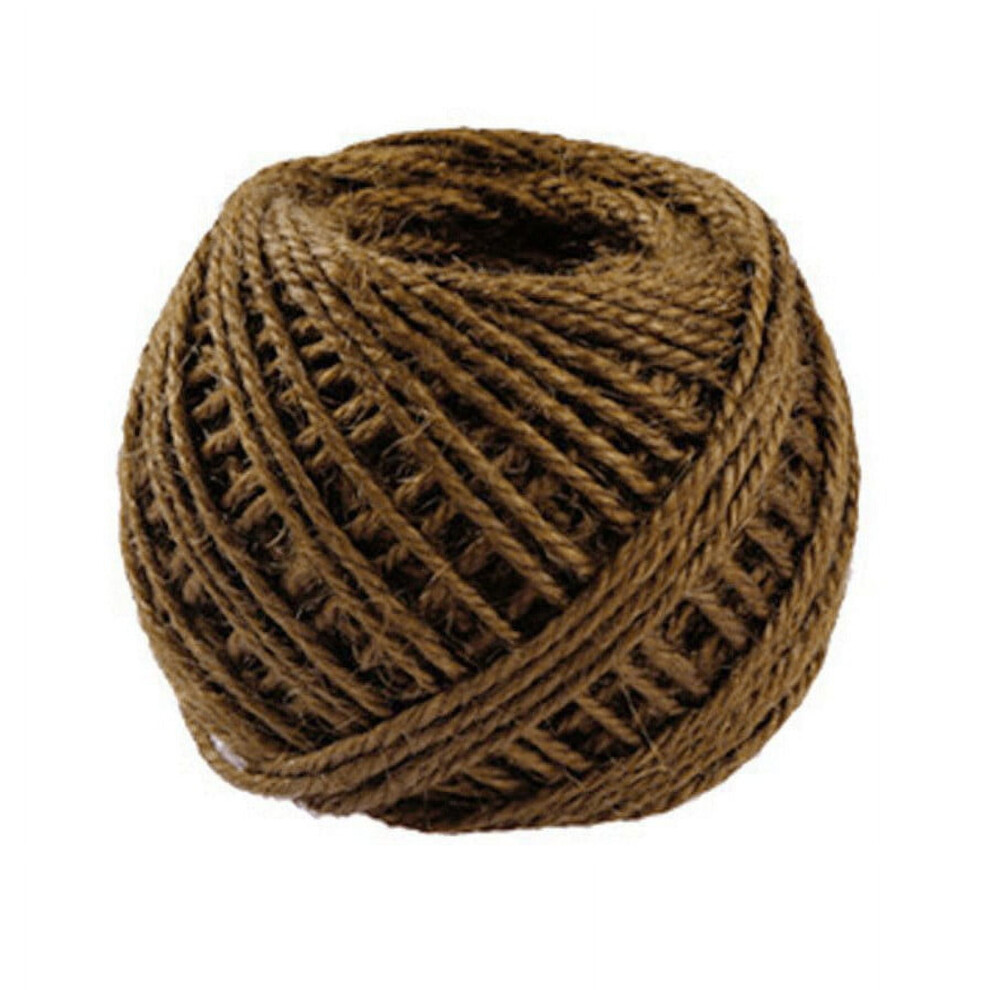Natural Jute Twine Rope 40M 2Mm For Diy Crafts 9384370823027