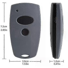 2 télécommandes de porte de garage Marantec pour D302/D304-868, D321/D323-868, 868,3 MHz