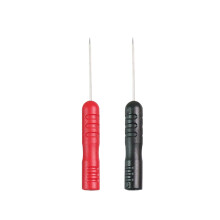 Paar 0,7 mm stalen testsondenaald voor multimeter--Korte stijl
