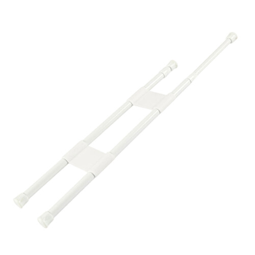 Accessory Telescopic Rods Adjustable-1 set white 40 to 70