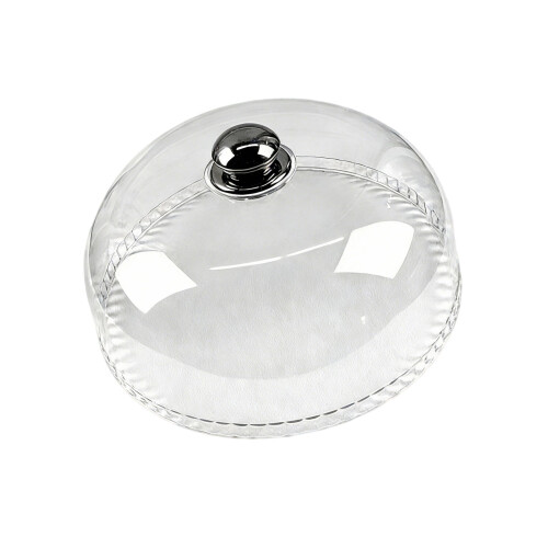 Draagbare plastic taartbeschermer, gemakkelijk schoon te-26x12