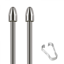 Embouts de rechange durables en alliage de titane compatibles avec le stylet Scribe Write : expérience d'écriture fluide et durable.