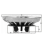 Compatible avec le bouchon d'évier Silkorg et l'évier Ikea Atlant Domsj 3