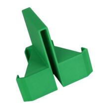 Support de filet de tennis durable pour caméras de sport-Vert