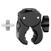 1/4 Inch Screw Clamp Mount for Action Camera Phone Holder Bike