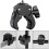 Fotografie-Ausrüstungs-Montageadapter, 1/4 weiblicher und 2
