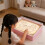 Educational Play Light Table Toy With Accessories For-Pink 7