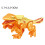 Dinosaur Building Blocks Dinosaur Figures with Movable Jaws Dinosaurs Building Kit 3
