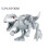 Dinosaur Building Blocks Dinosaur Figures with Movable Jaws Dinosaurs Building Kit 4